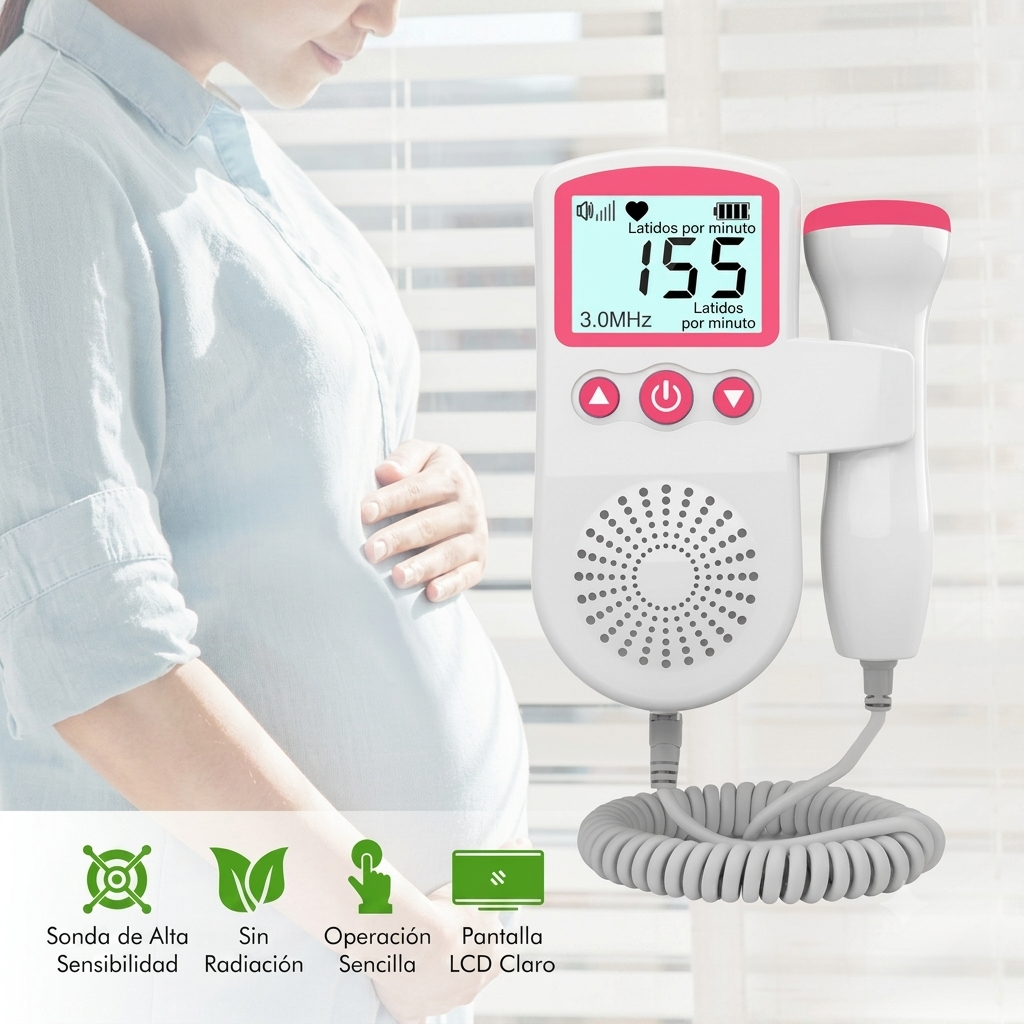 Faja materna mas Monitor Fetal Doppler
