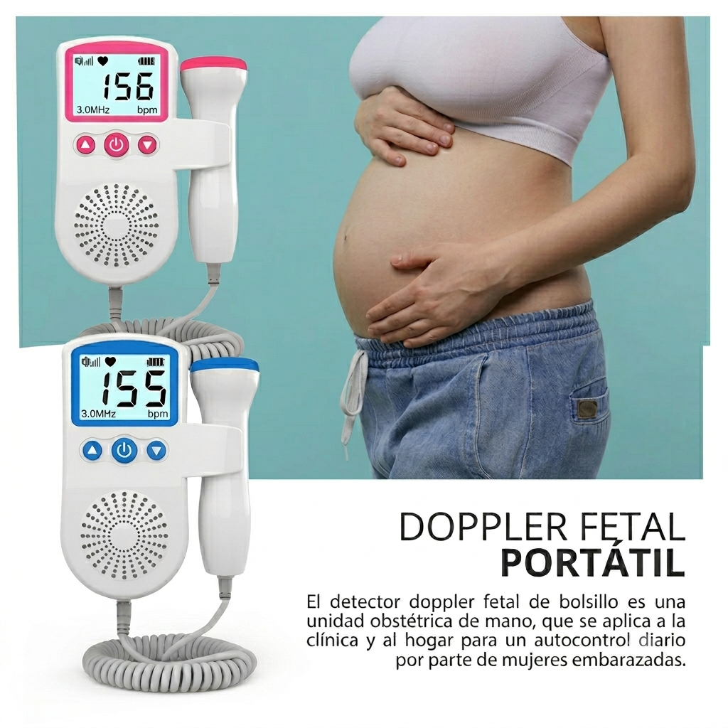 Faja materna mas Monitor Fetal Doppler